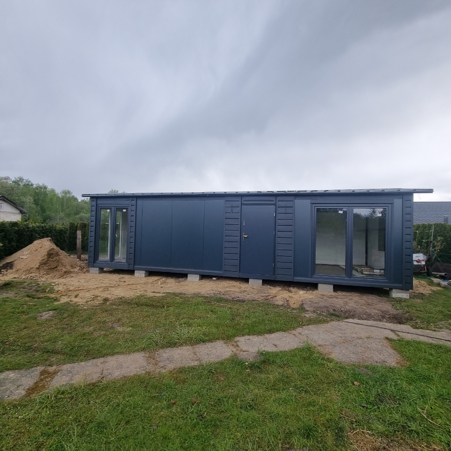 Prezentowany dom: Dom mobilny 35m2.