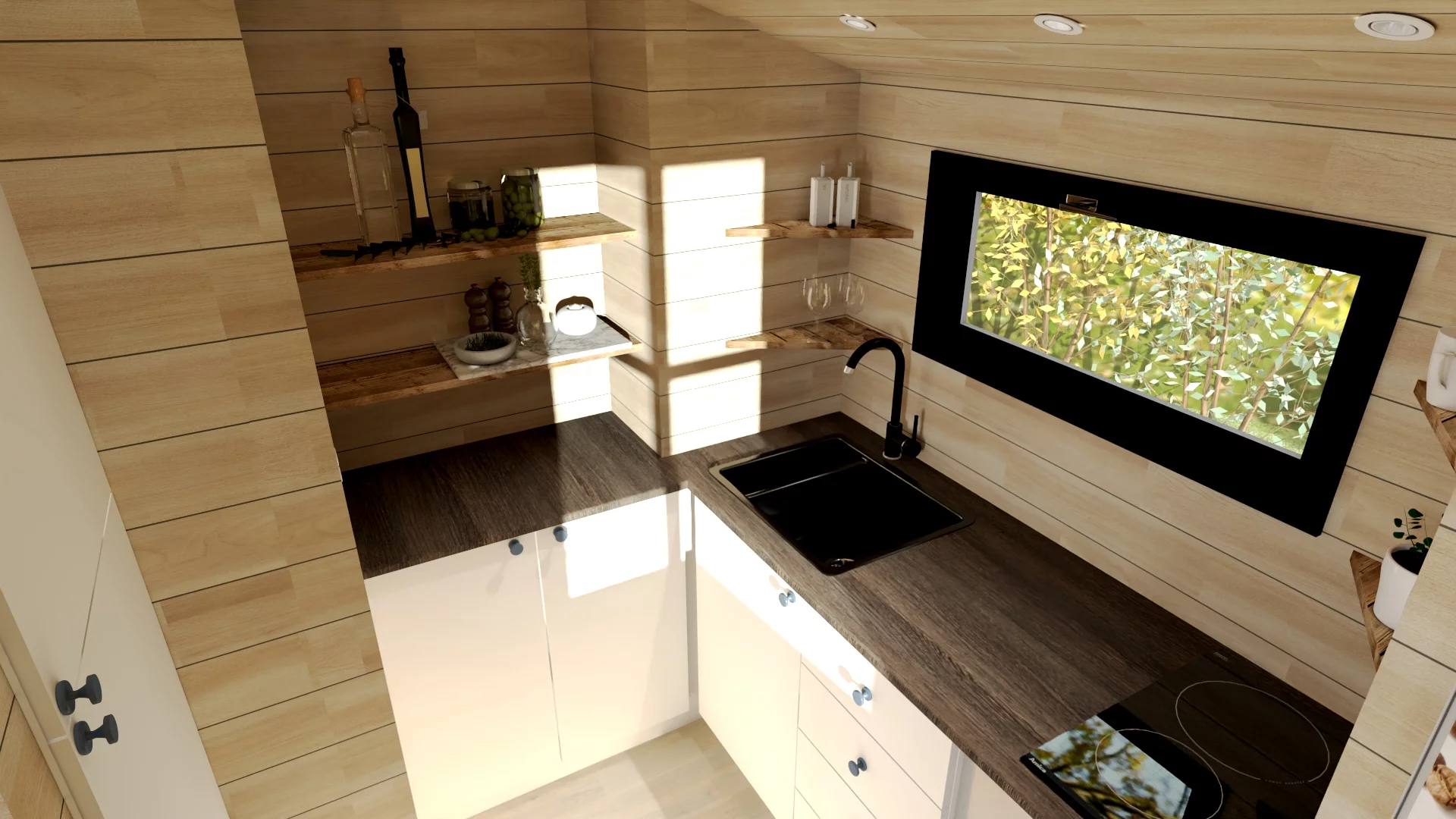 Modular, prefabricated, container house or land plot for sale. Photo 5.