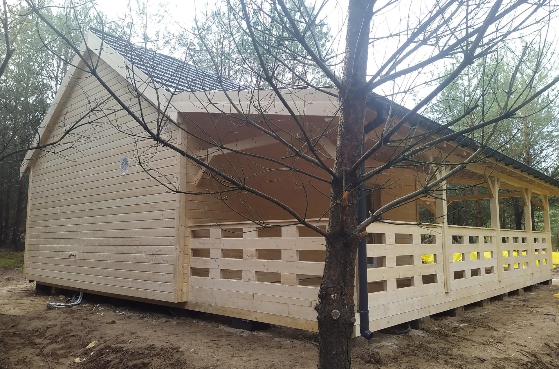 Modular, prefabricated, container house or land plot for sale. Photo 3.