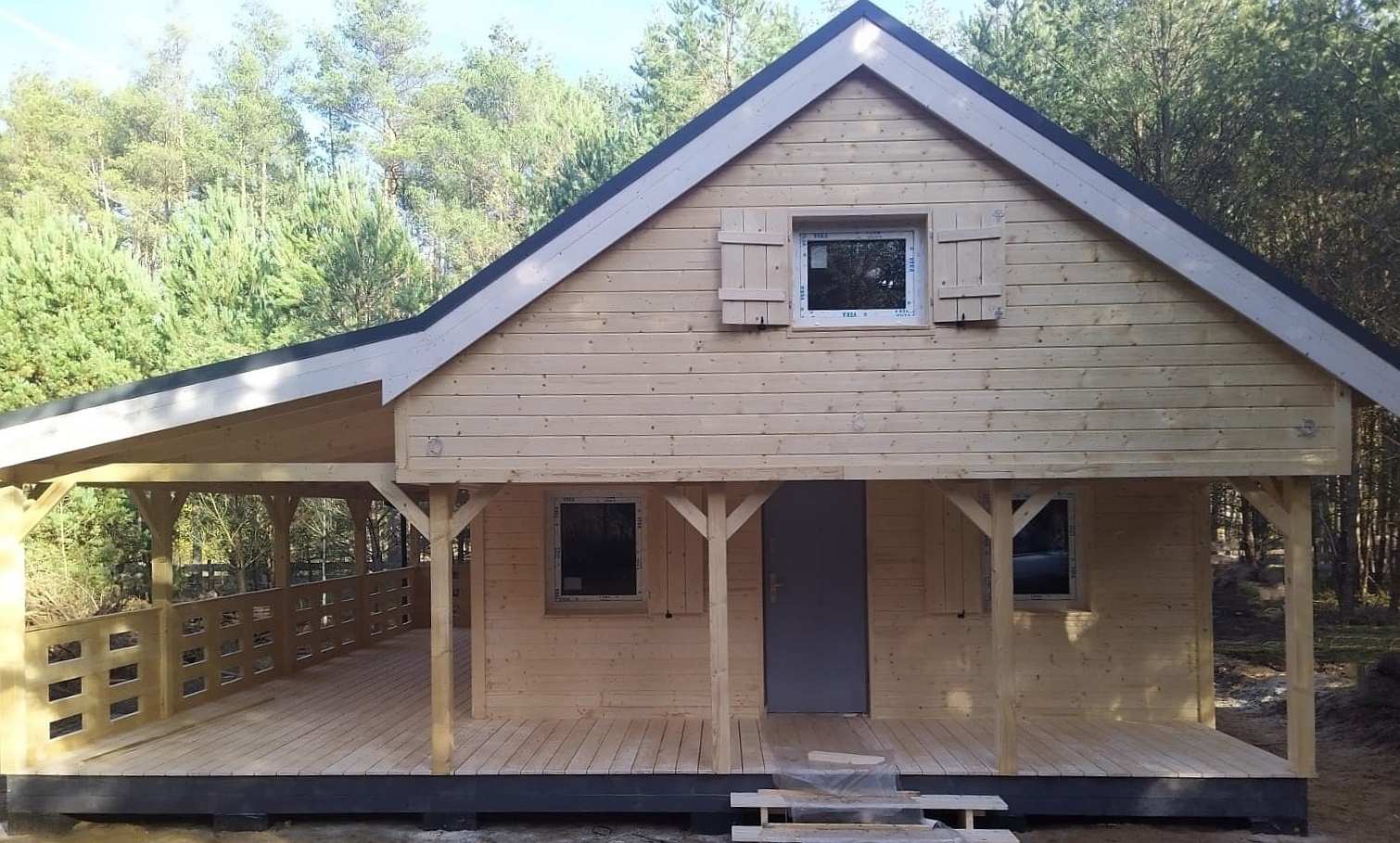 Modular, prefabricated, container house or land plot for sale. Photo 2.