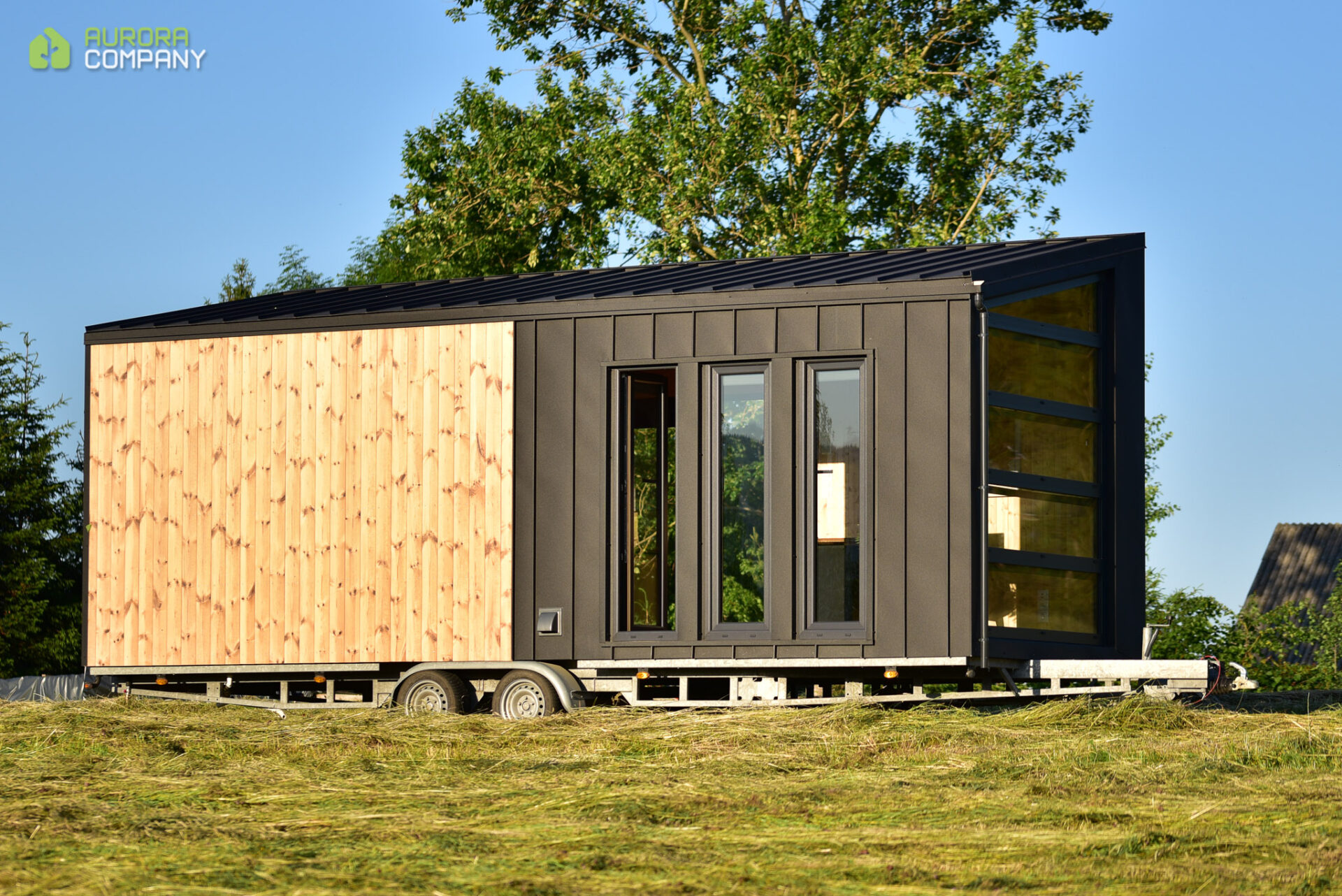 Modular, prefabricated, container house or land plot for sale. Photo 2.