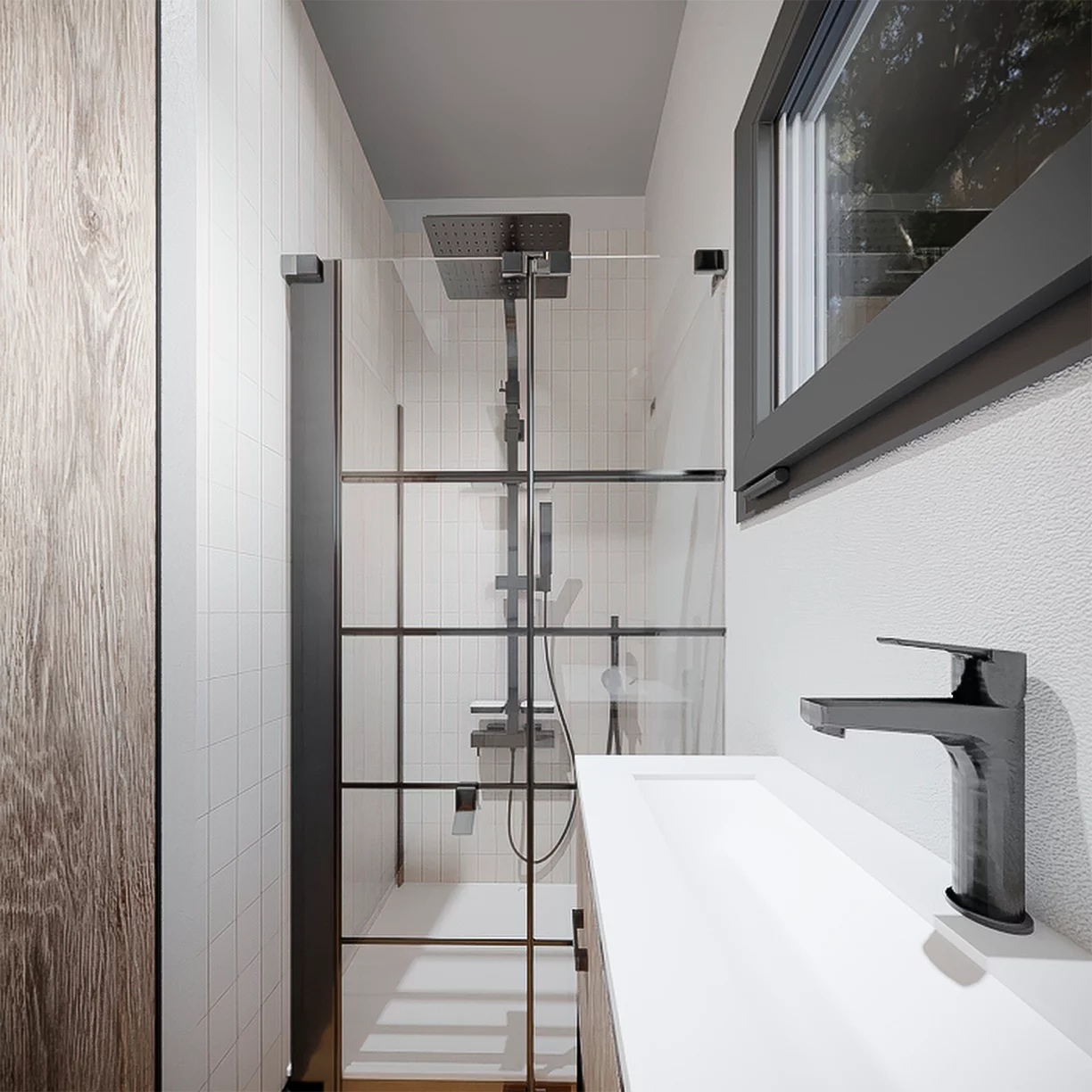 Modular, prefabricated, container house or land plot for sale. Photo 10.