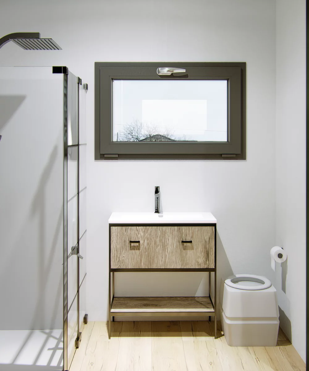 Modular, prefabricated, container house or land plot for sale. Photo 12.