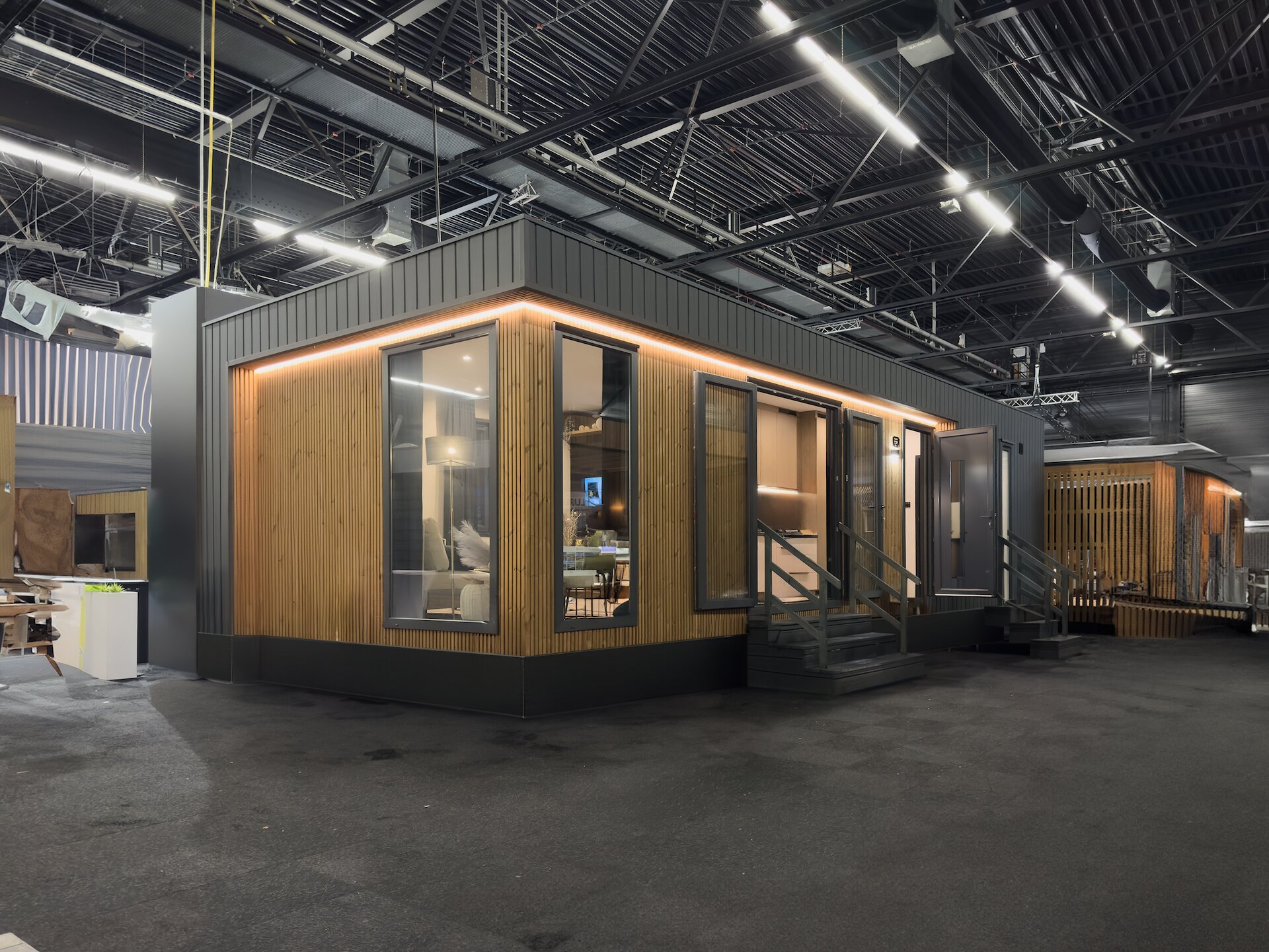 Modular, prefabricated, container house or land plot for sale. Photo 1.