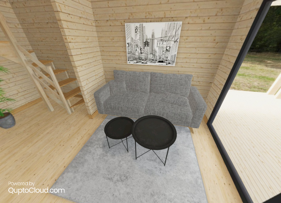 Modular, prefabricated, container house or land plot for sale. Photo 2.