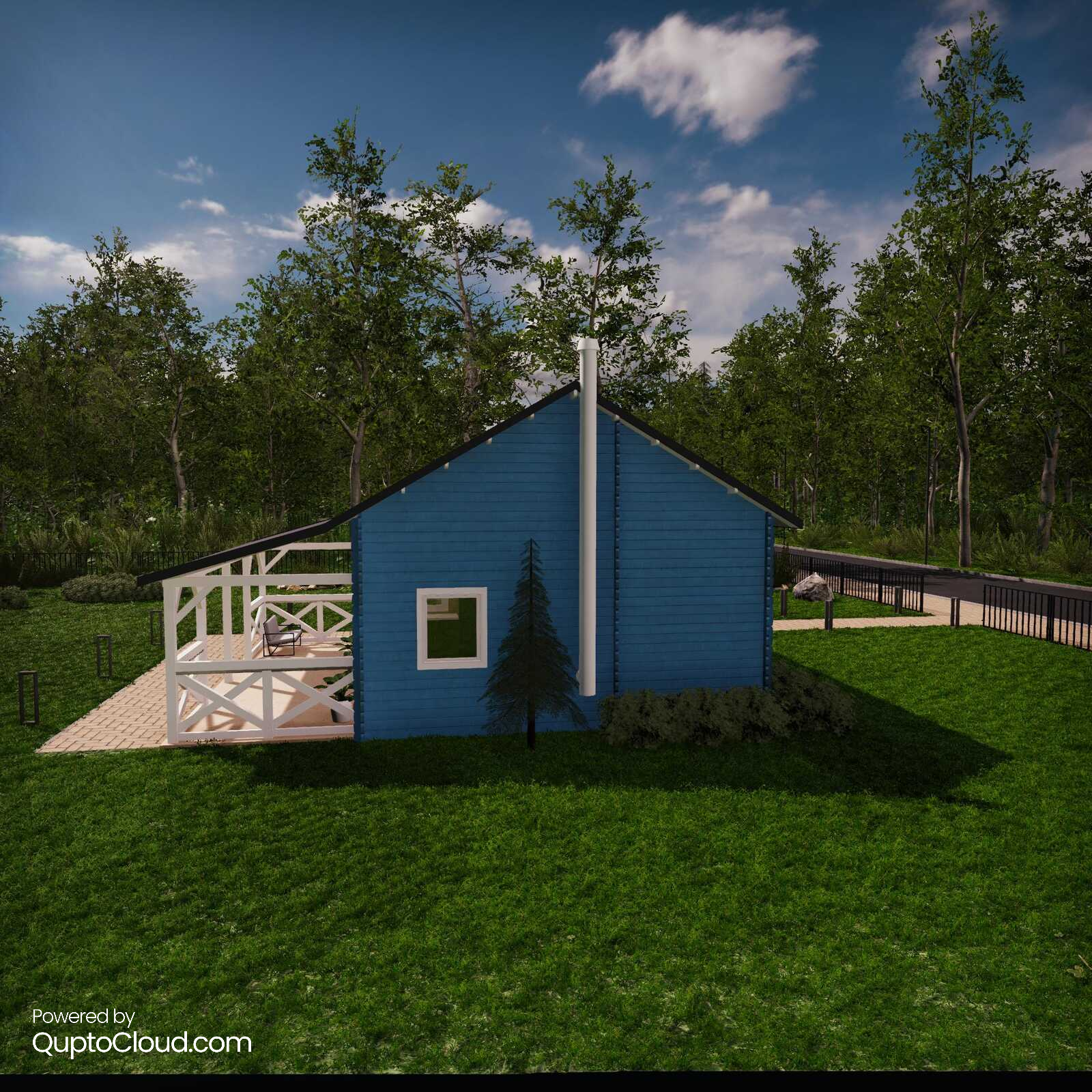 Modular, prefabricated, container house or land plot for sale. Photo 3.