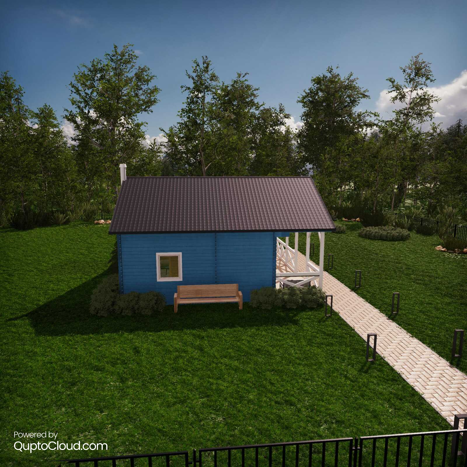 Modular, prefabricated, container house or land plot for sale. Photo 4.