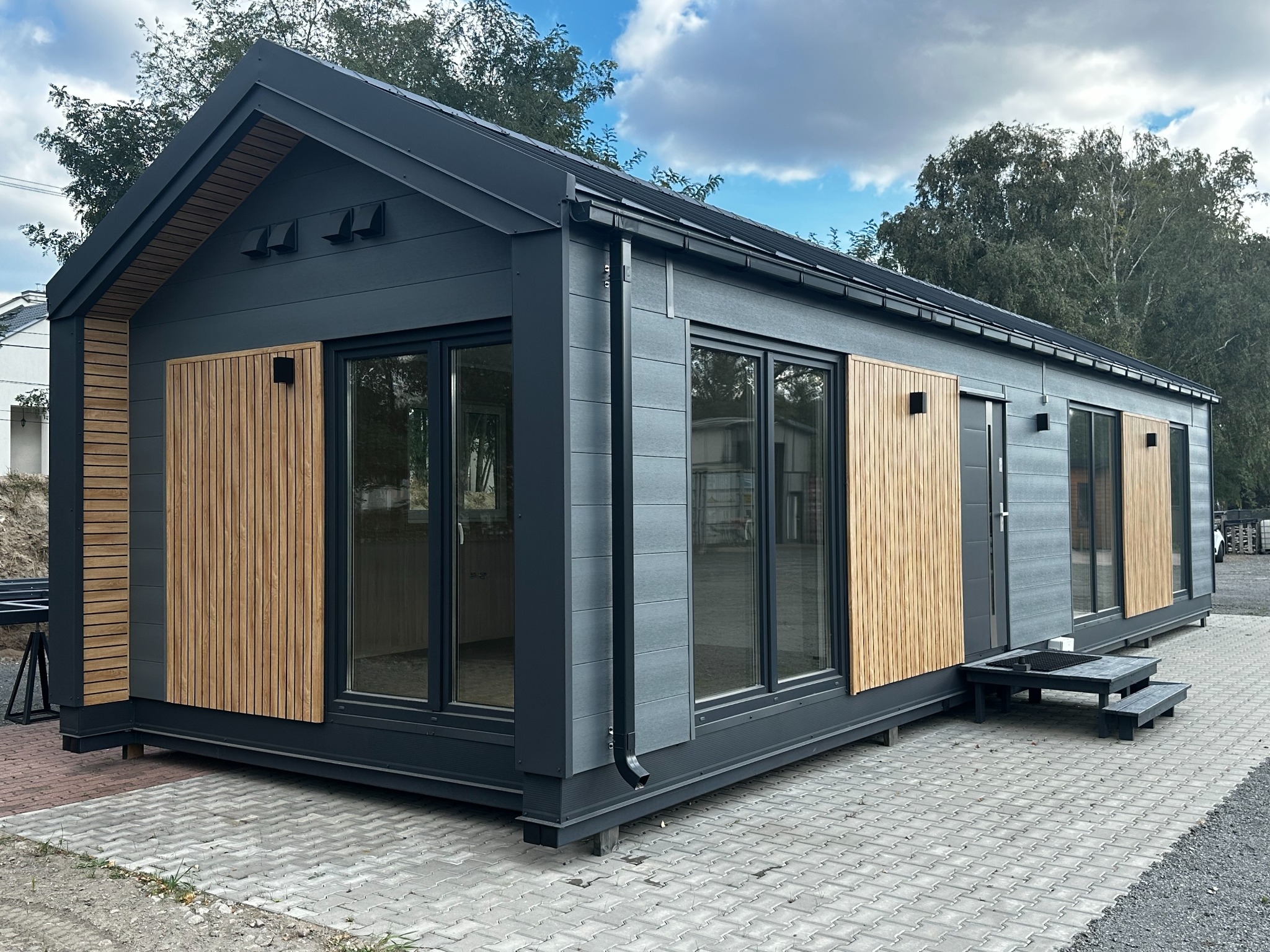 Modular, prefabricated, container house or land plot for sale. Photo 8.