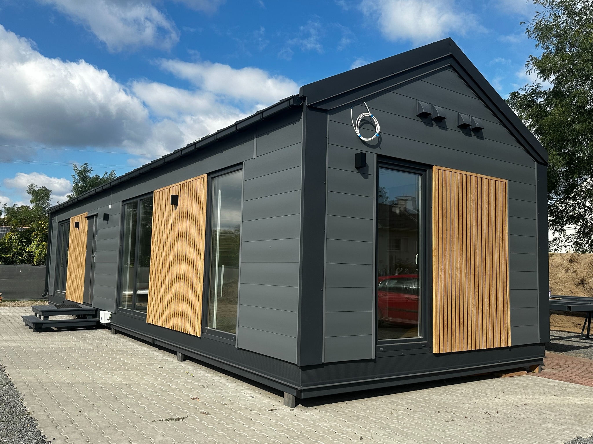 Modular, prefabricated, container house or land plot for sale. Photo 10.