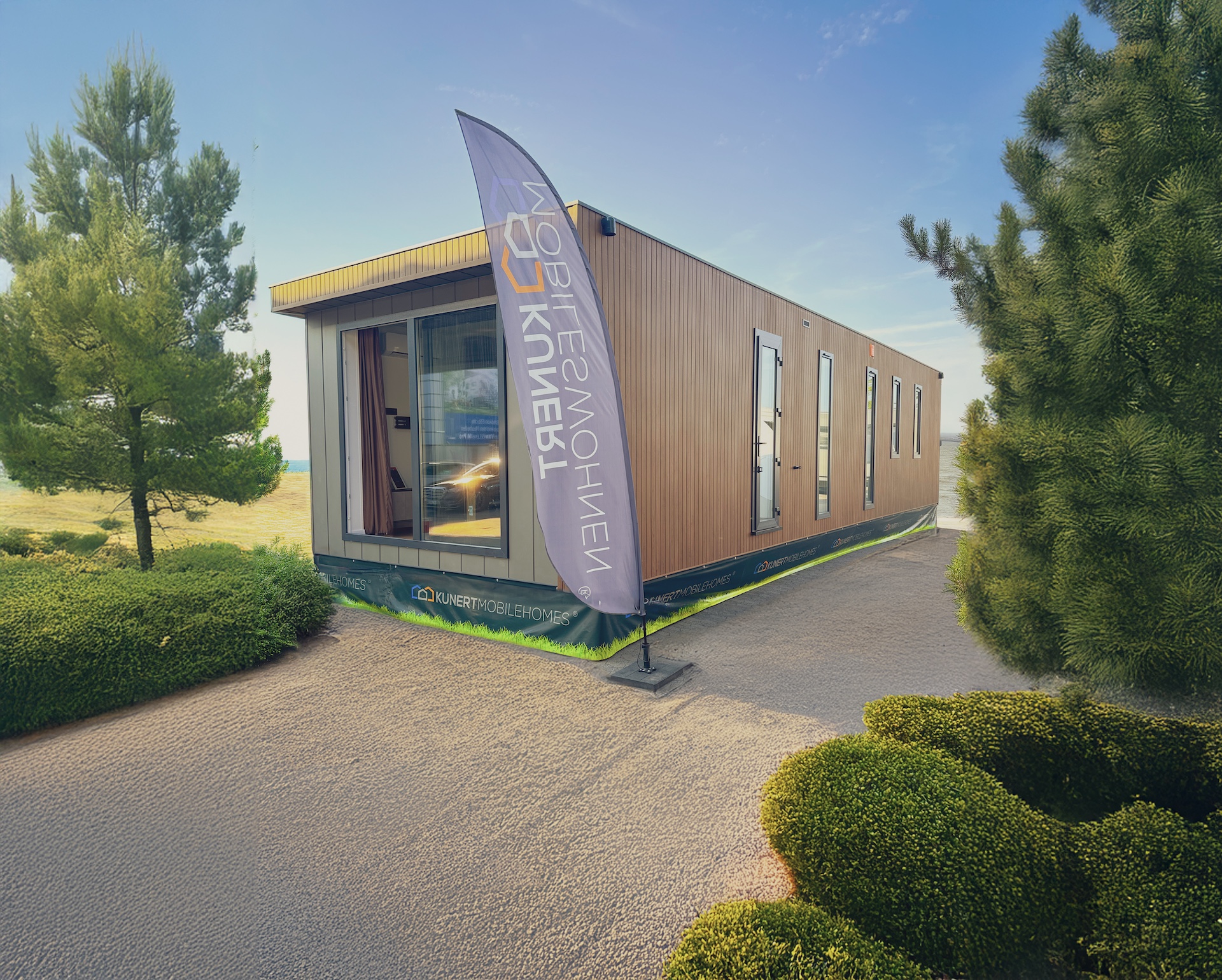 Modular, prefabricated, container house or land plot for sale. Photo 2.