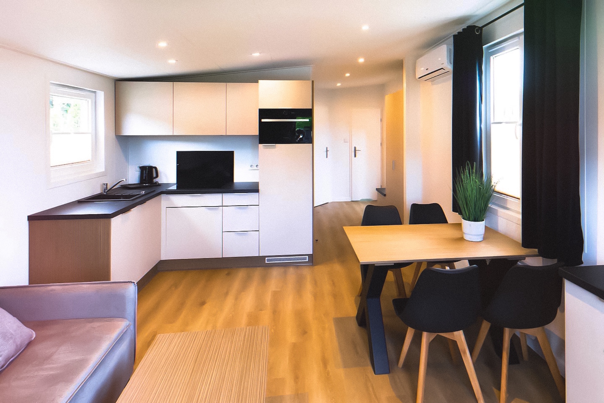Modular, prefabricated, container house or land plot for sale. Photo 6.