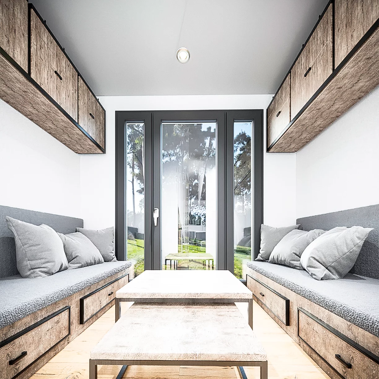 Modular, prefabricated, container house or land plot for sale. Photo 6.