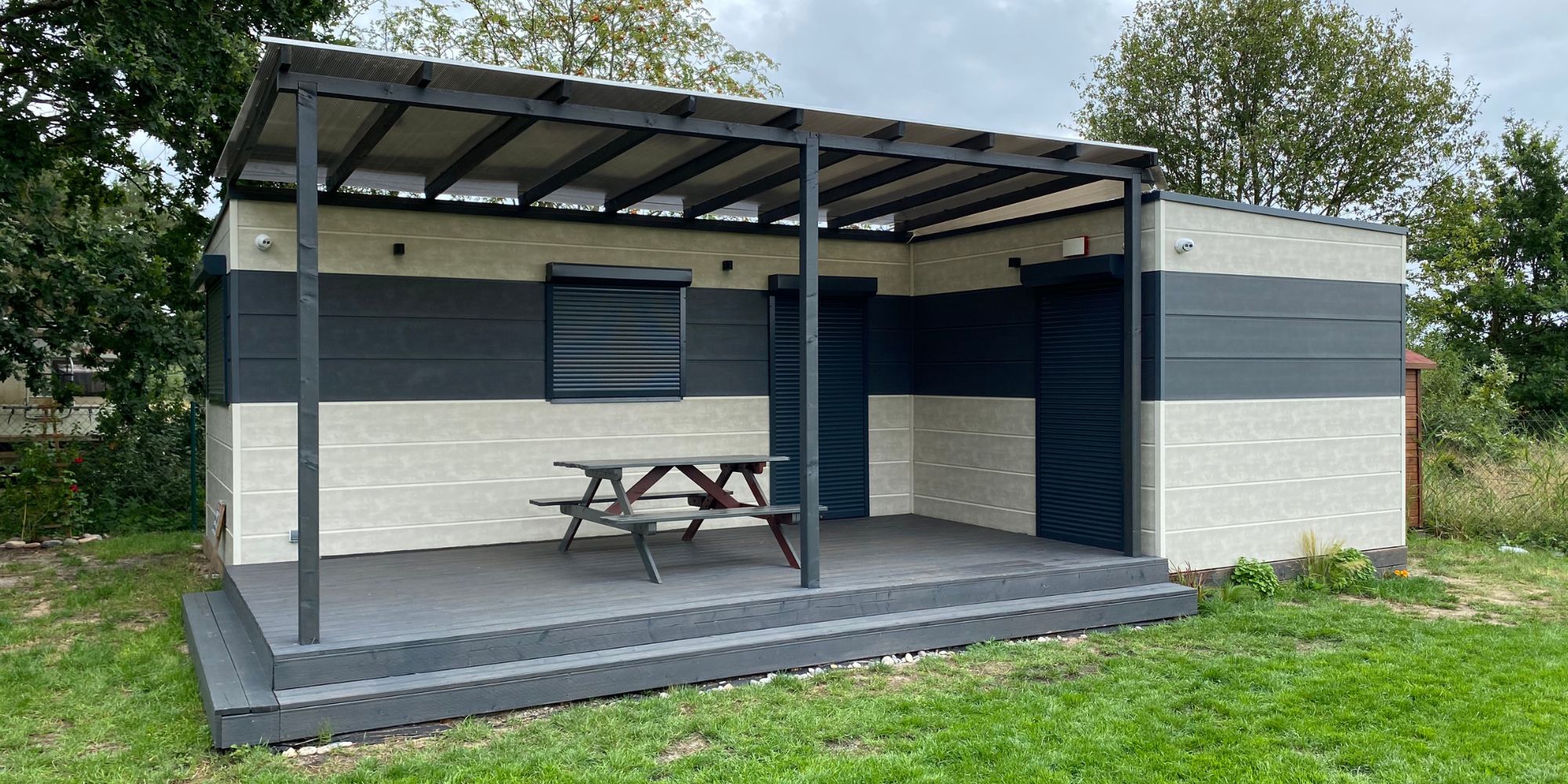 Modular, prefabricated, container house or land plot for sale. Photo 4.
