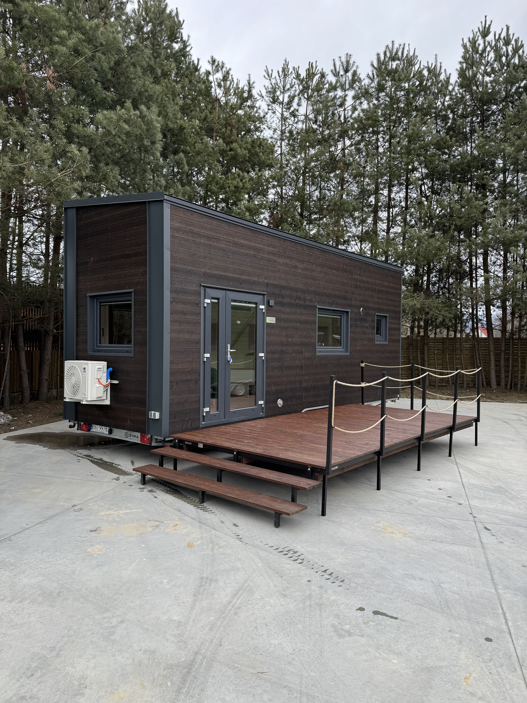 Modular, prefabricated, container house or land plot for sale. Photo 2.