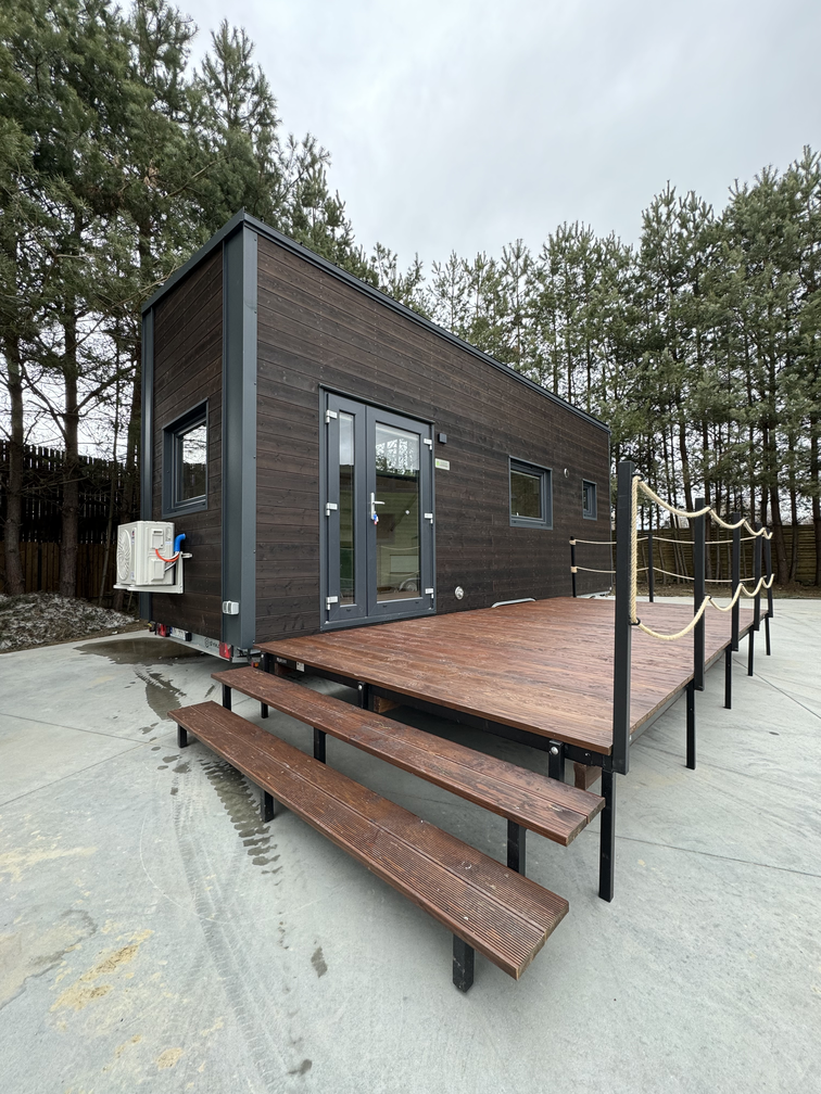 Modular, prefabricated, container house or land plot for sale. Photo 3.