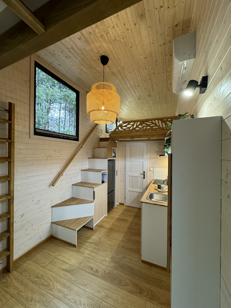 Modular, prefabricated, container house or land plot for sale. Photo 7.
