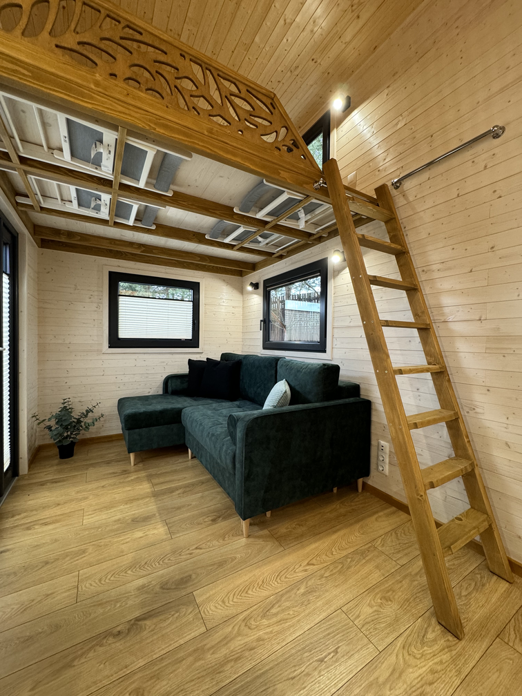 Modular, prefabricated, container house or land plot for sale. Photo 6.