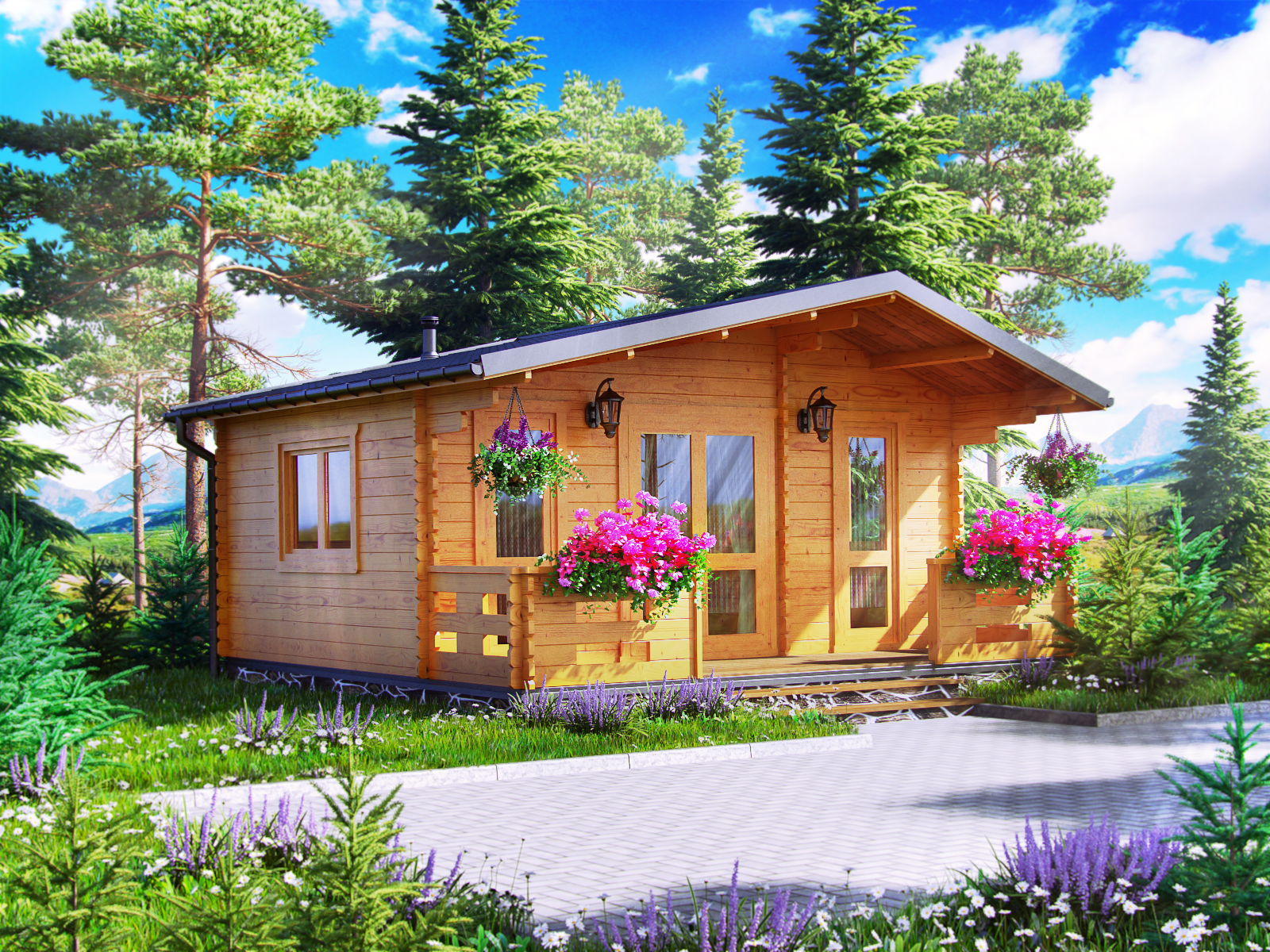 Modular, prefabricated, container house or land plot for sale. Photo 1.