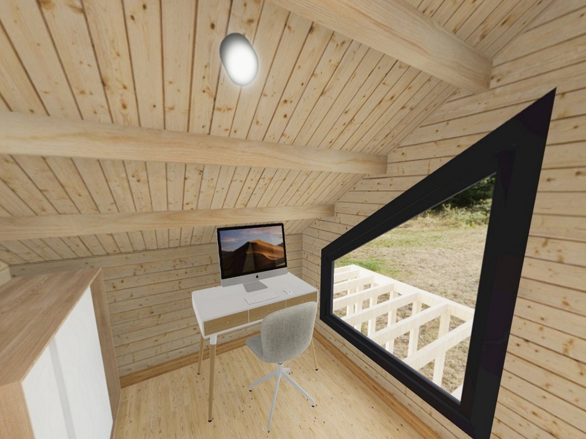 Modular, prefabricated, container house or land plot for sale. Photo 4.