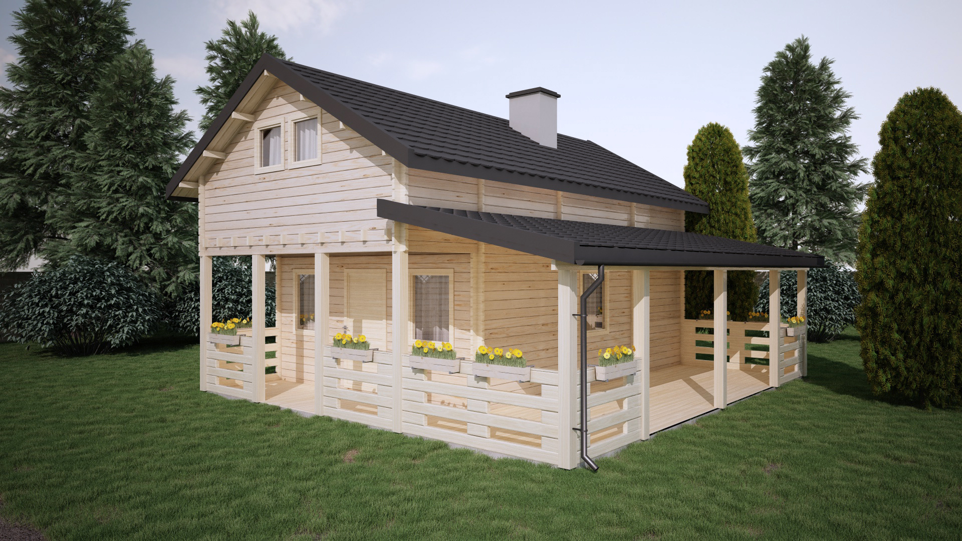Modular, prefabricated, container house or land plot for sale. Photo 1.