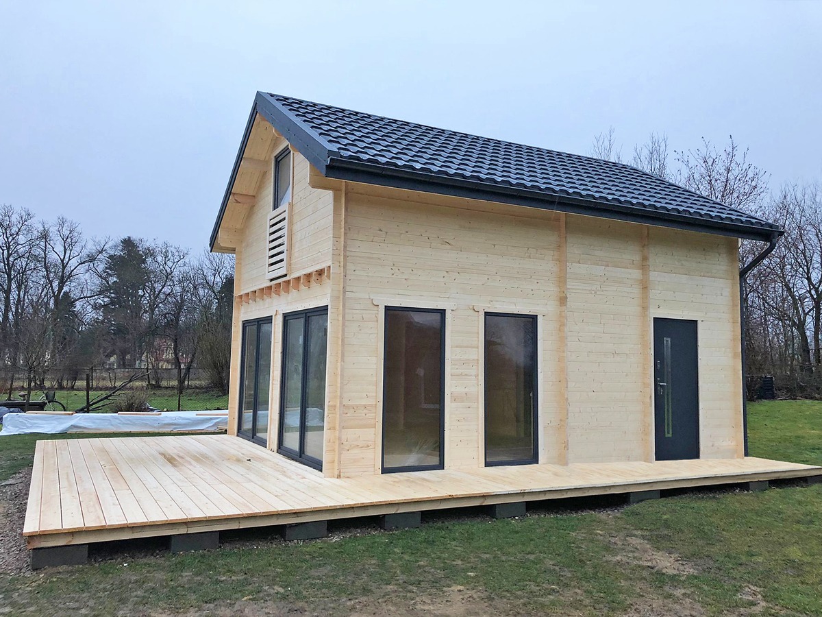 Modułowy, prefabrykowany, kontenerowy dom lub działa na sprzedać. Zdjęcie 2.