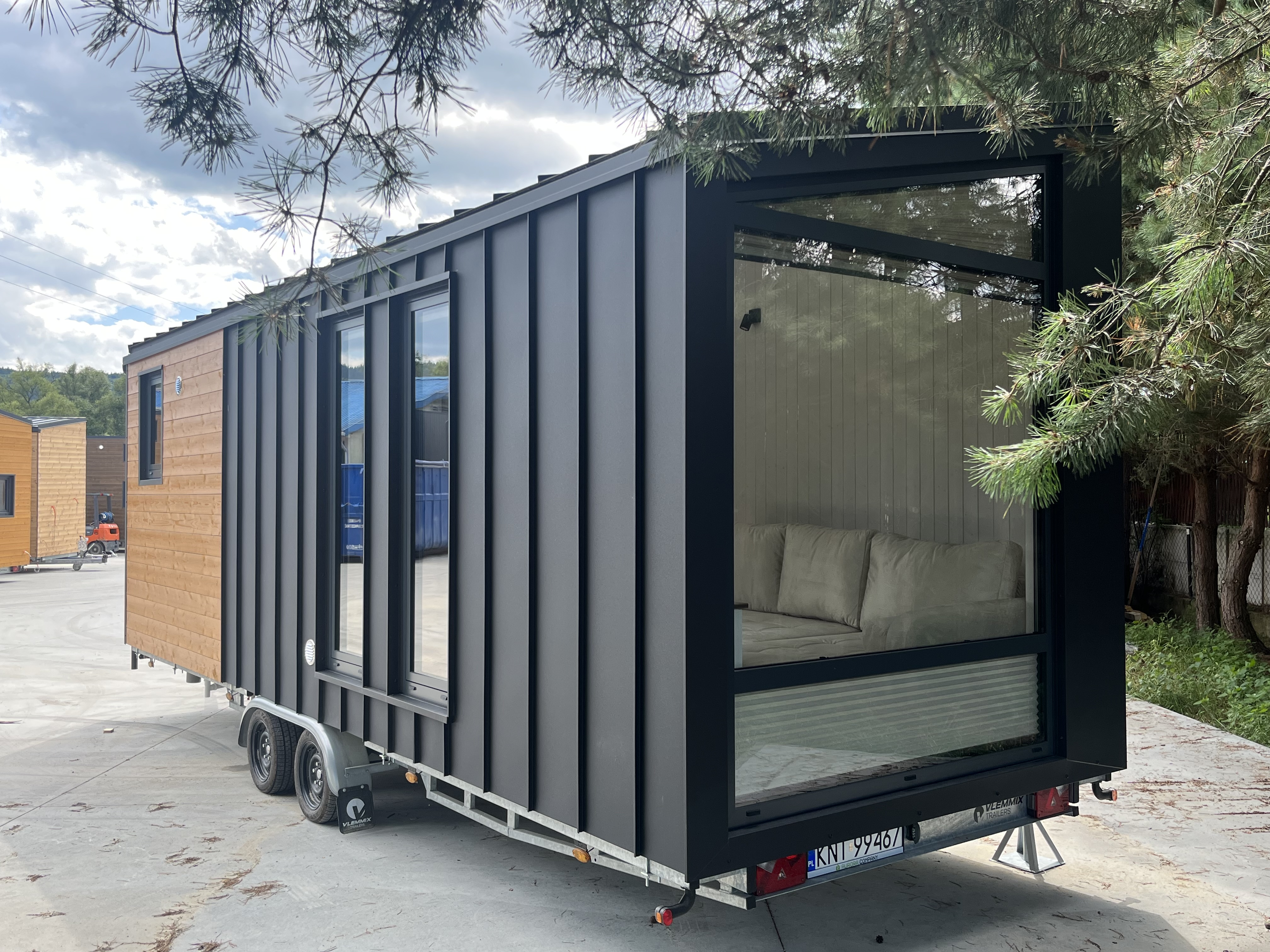 Modular, prefabricated, container house or land plot for sale. Photo 2.