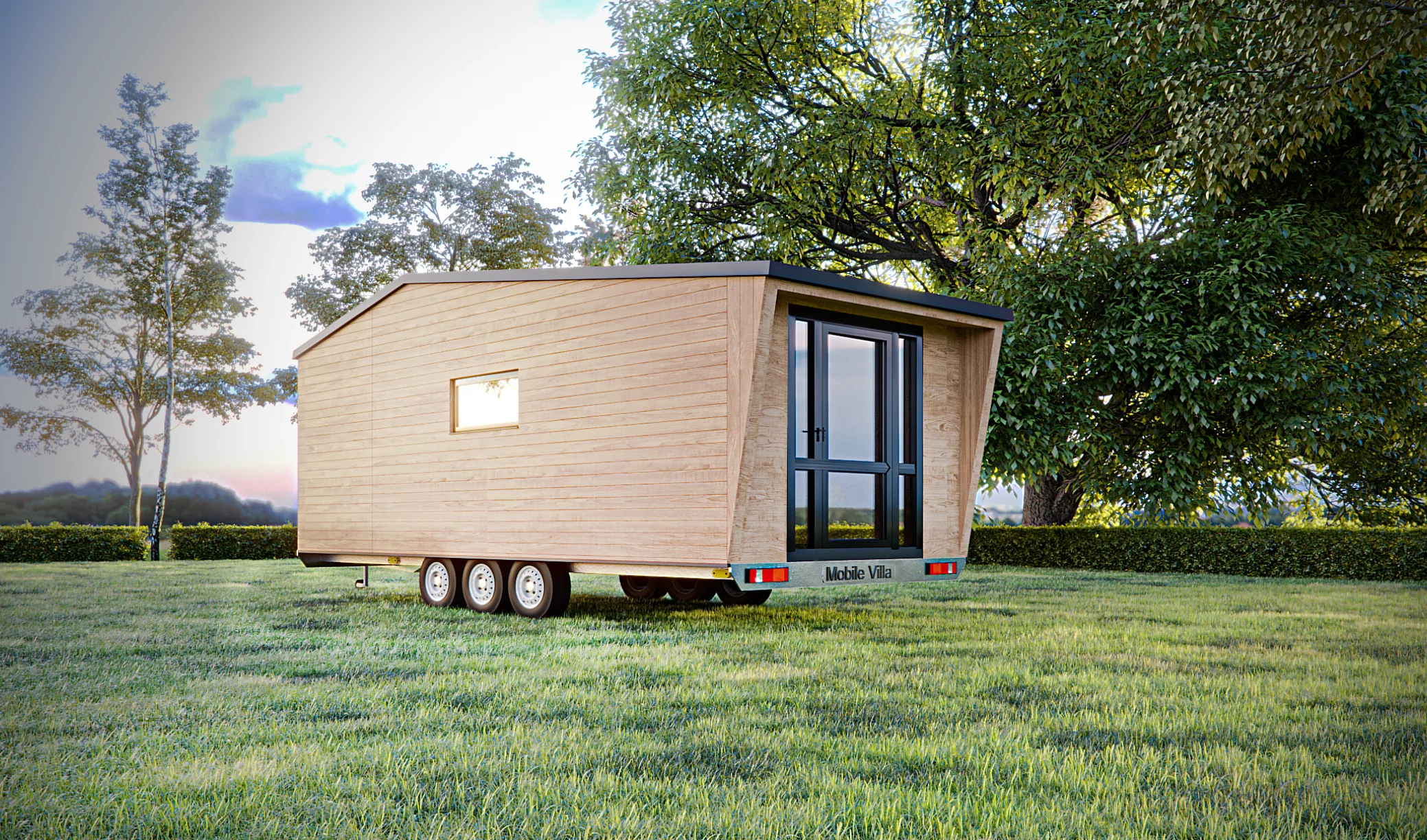 Modular, prefabricated, container house or land plot for sale. Photo 4.