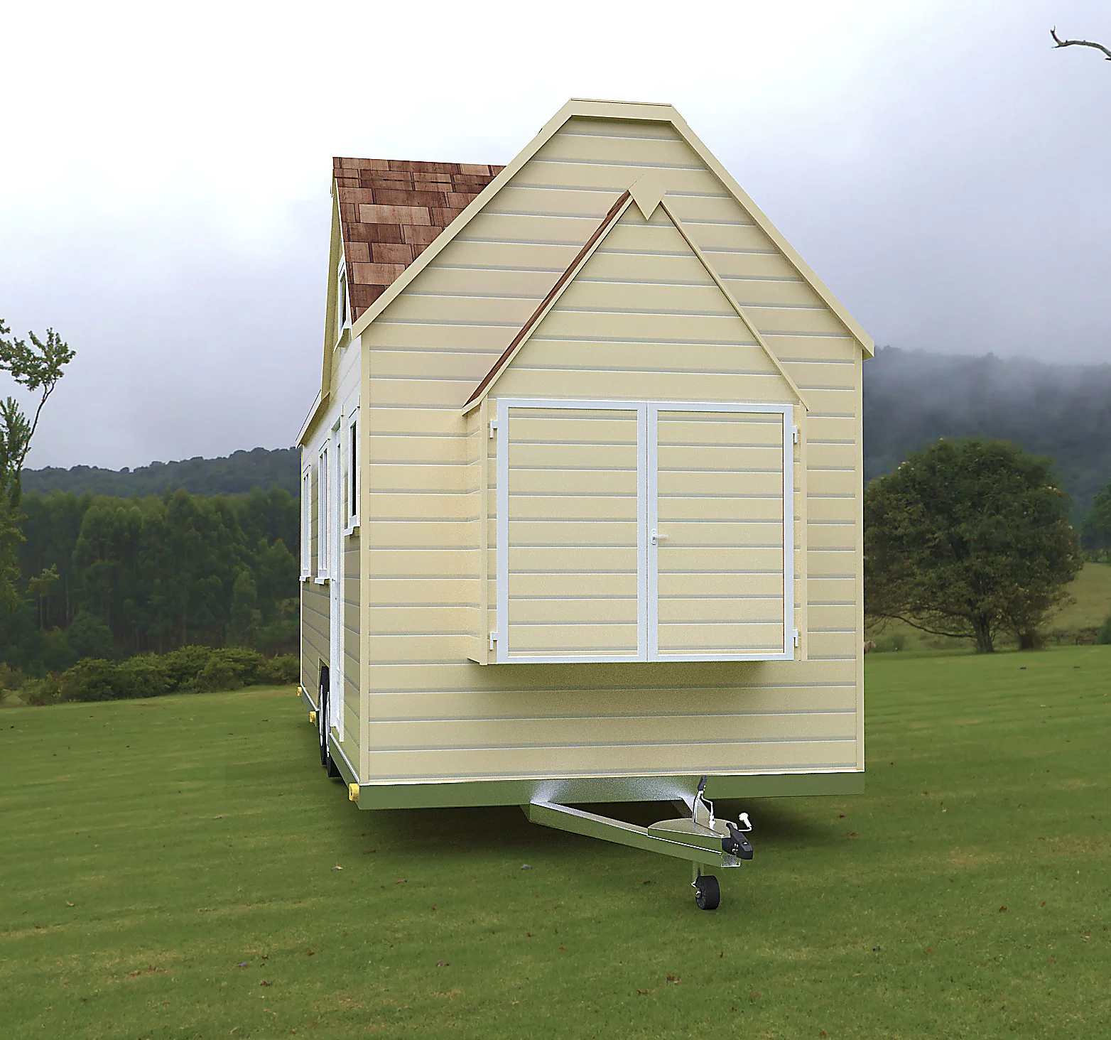 Modular, prefabricated, container house or land plot for sale. Photo 4.