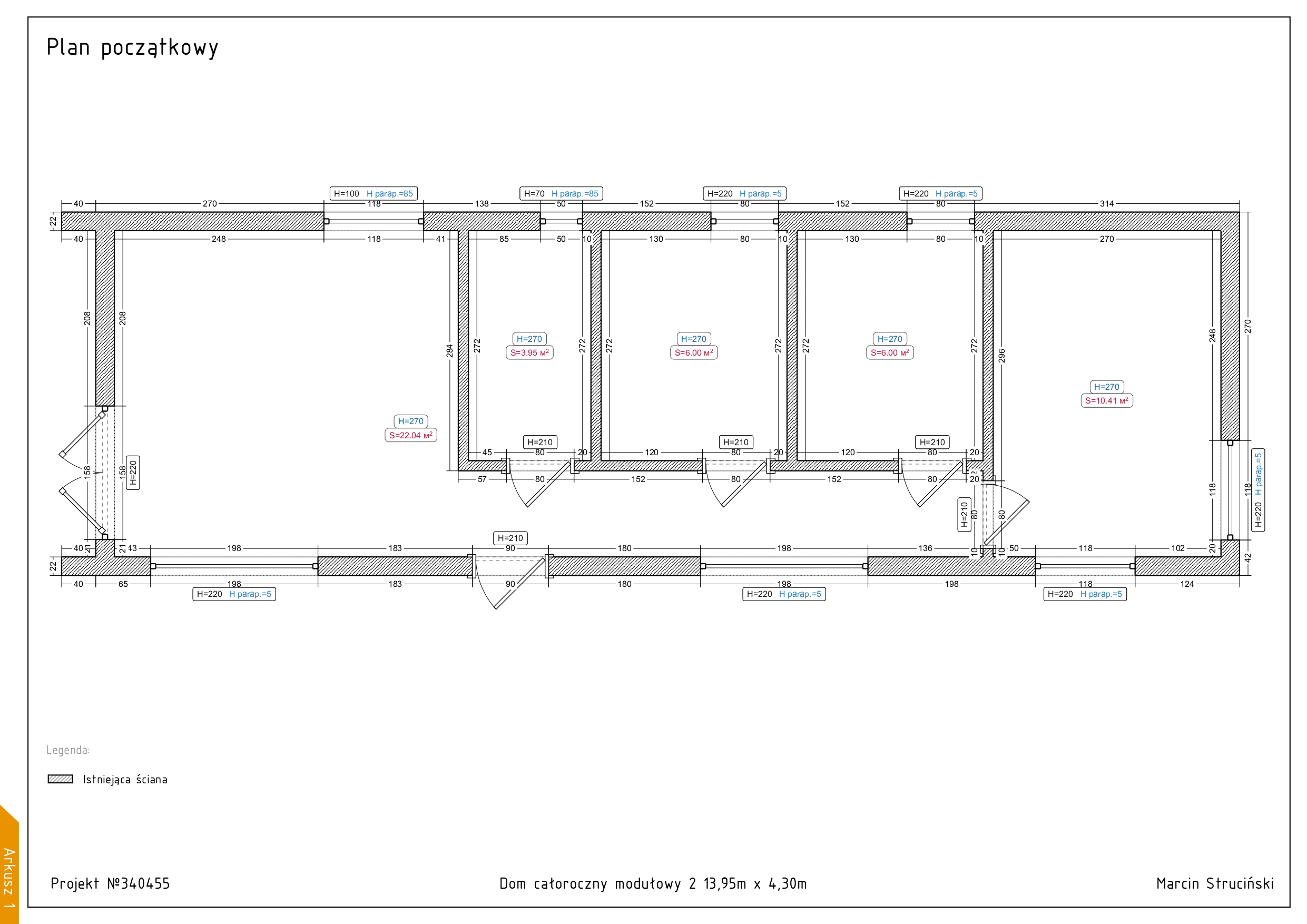 Modular, prefabricated, container house or land plot for sale. Photo 14.