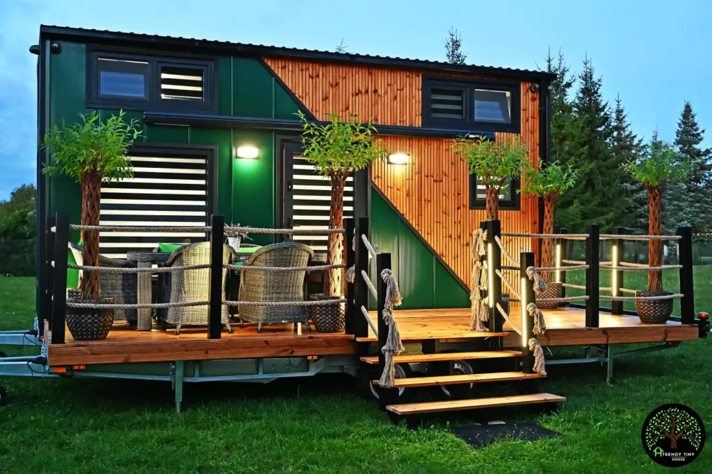 Modular, prefabricated, container house or land plot for sale. Photo 1.