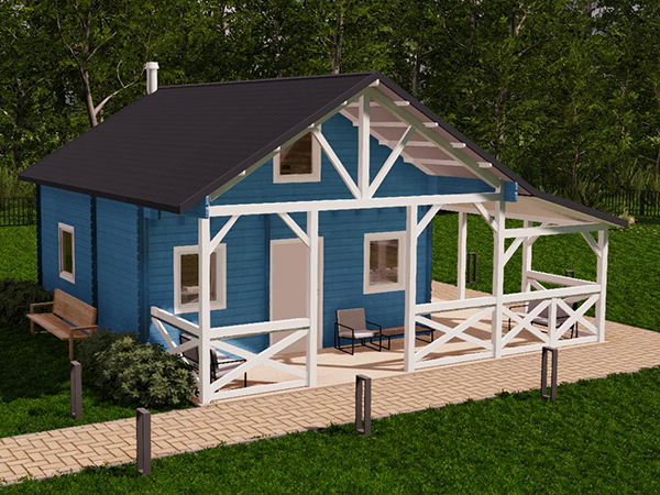 Modular, prefabricated, container house or land plot for sale. Photo 1.