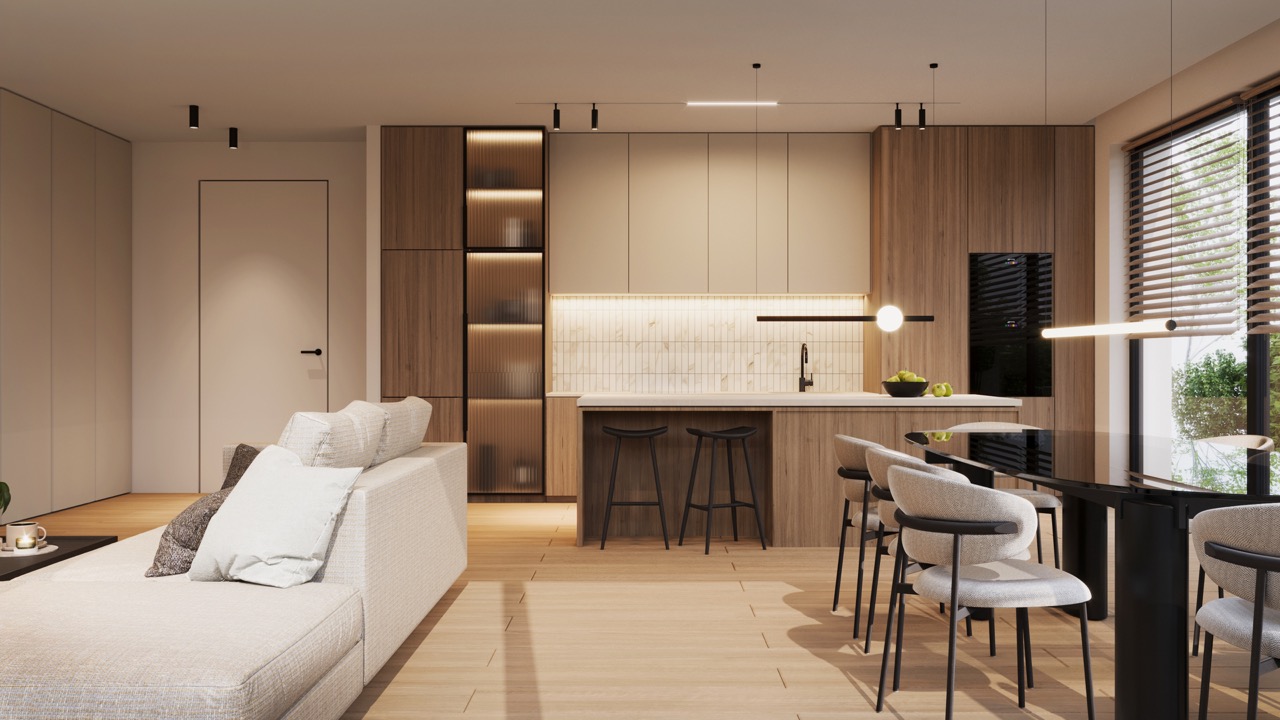 Modular, prefabricated, container house or land plot for sale. Photo 7.