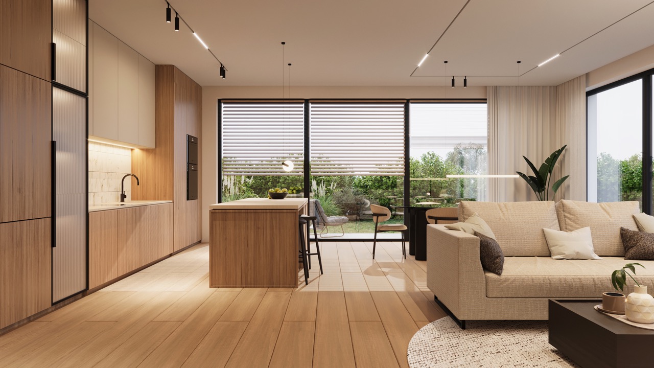 Modular, prefabricated, container house or land plot for sale. Photo 9.