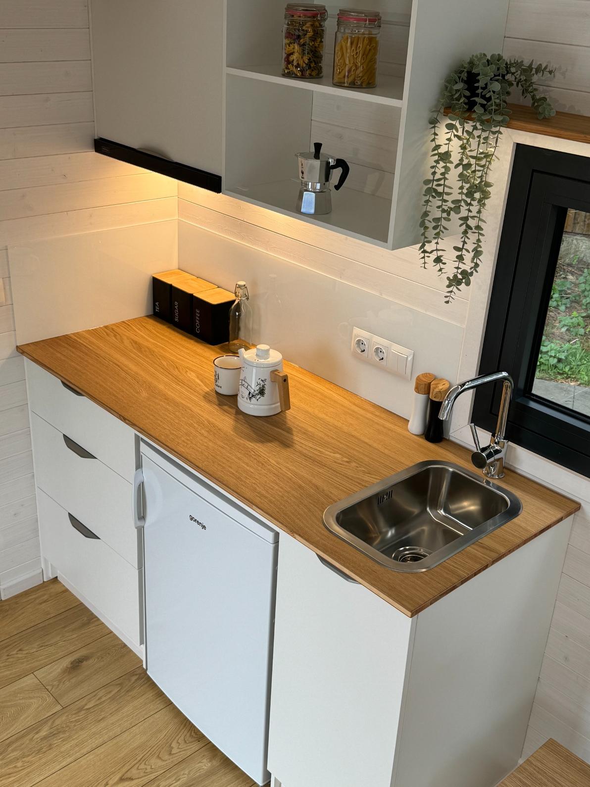 Modular, prefabricated, container house or land plot for sale. Photo 8.