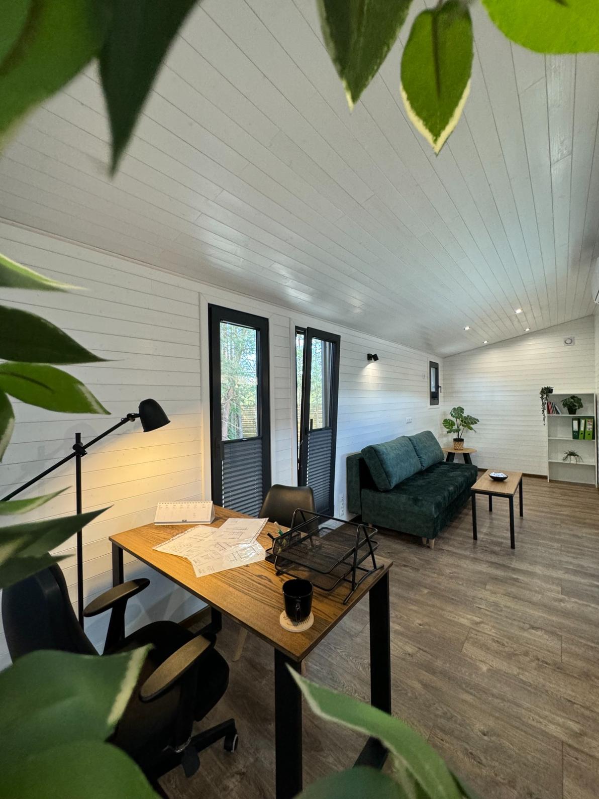 Modular, prefabricated, container house or land plot for sale. Photo 8.