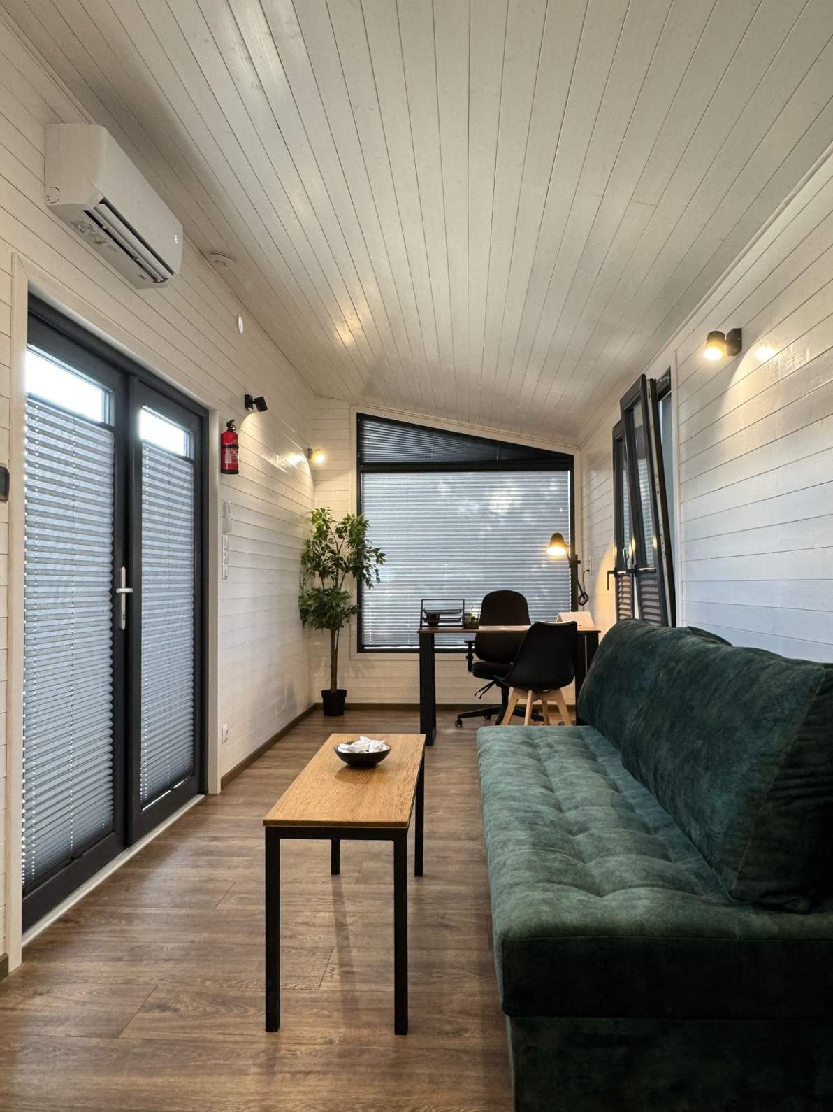 Modular, prefabricated, container house or land plot for sale. Photo 12.
