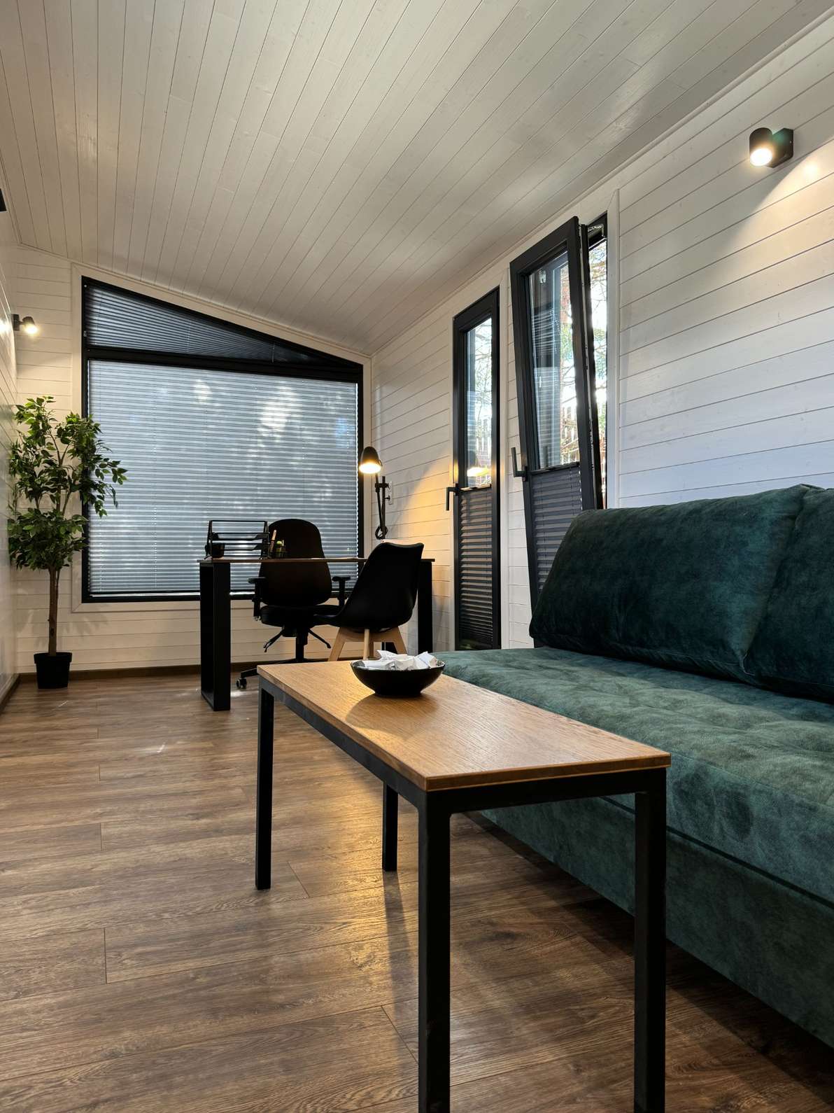 Modular, prefabricated, container house or land plot for sale. Photo 13.