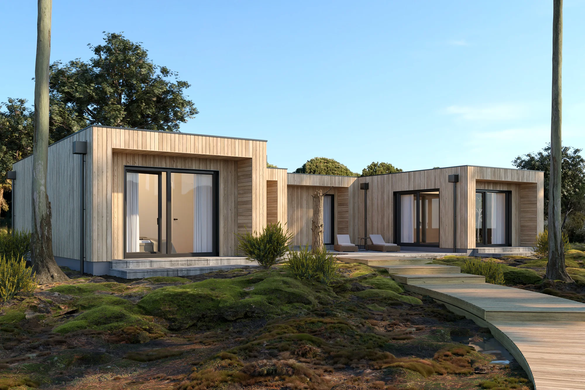 Modular, prefabricated, container house or land plot for sale. Photo 2.