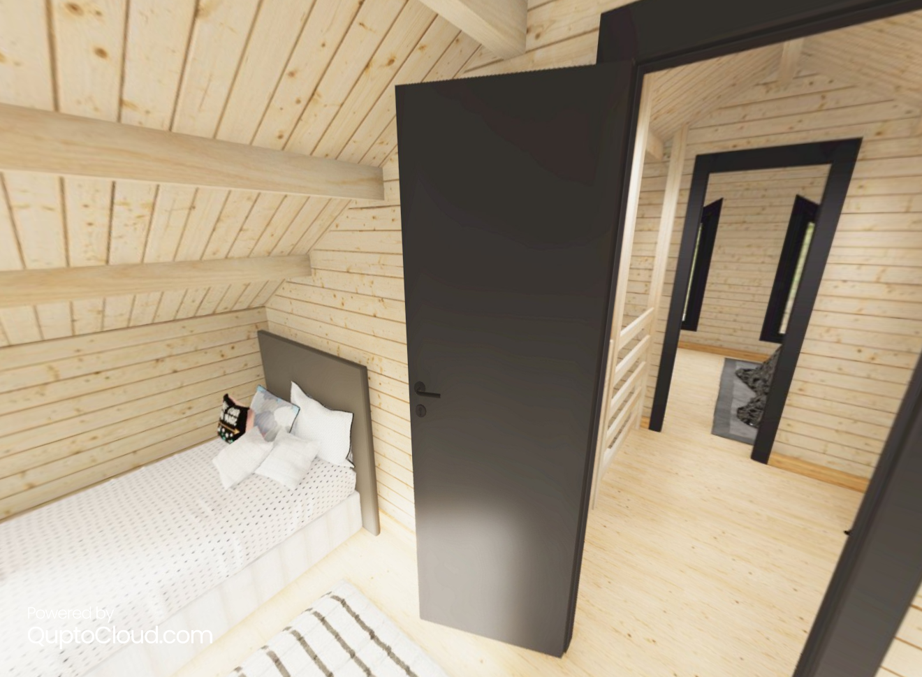 Modular, prefabricated, container house or land plot for sale. Photo 8.