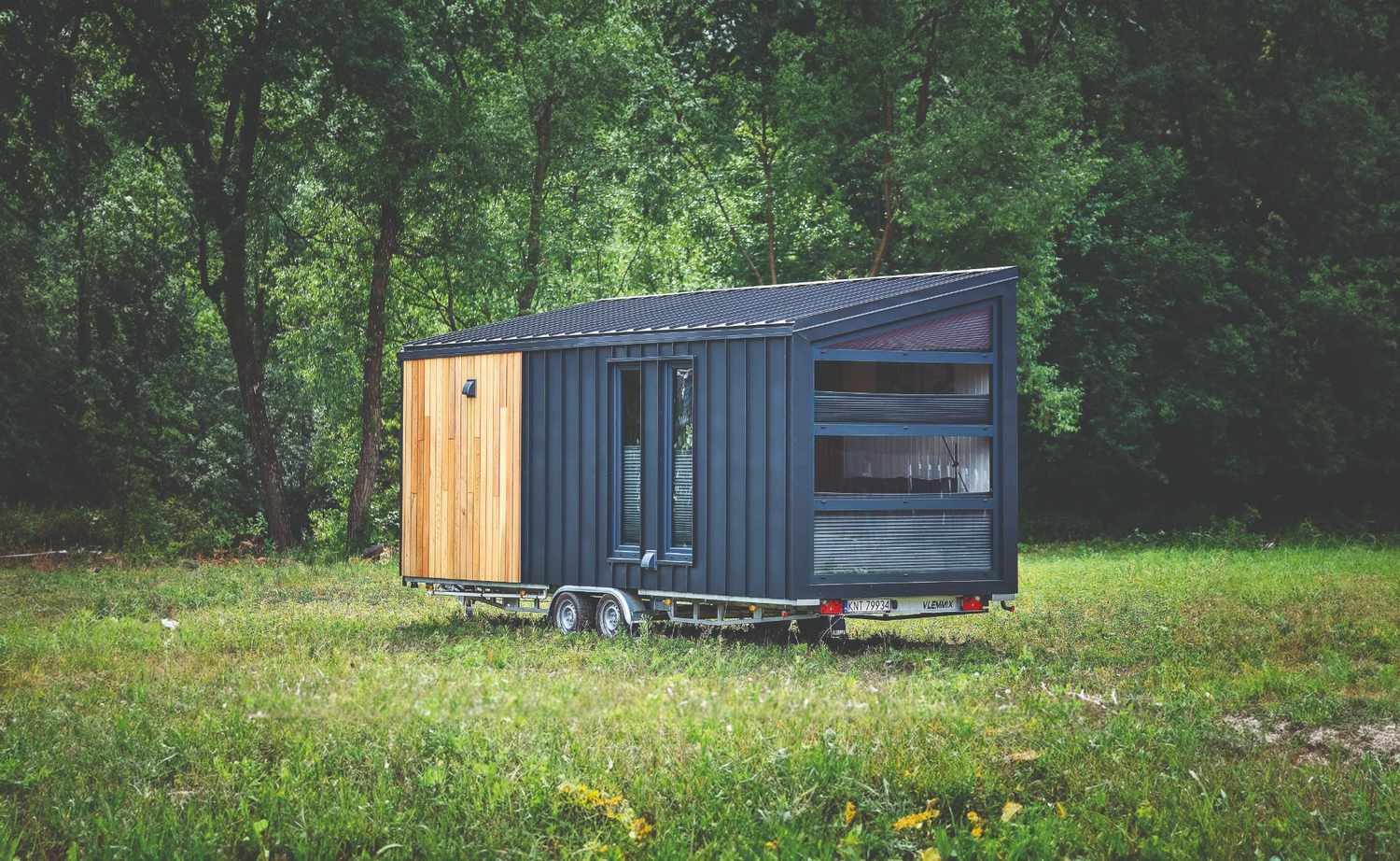 Modular, prefabricated, container house or land plot for sale. Photo 1.