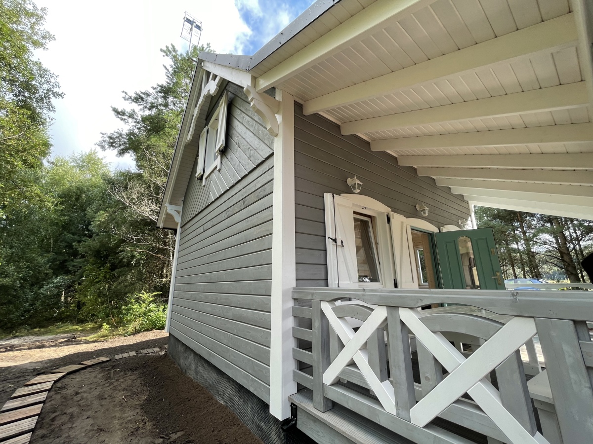 Modular, prefabricated, container house or land plot for sale. Photo 1.