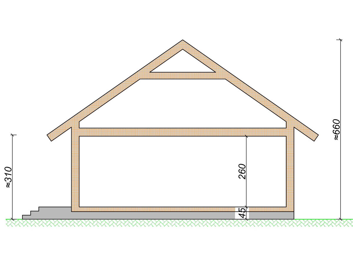 Modular, prefabricated, container house or land plot for sale. Photo 6.