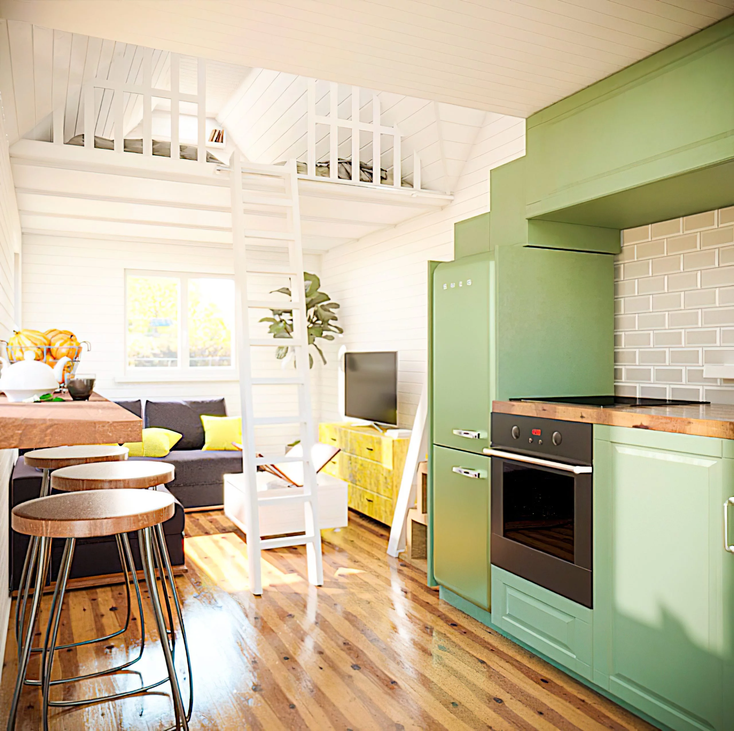 Modular, prefabricated, container house or land plot for sale. Photo 9.